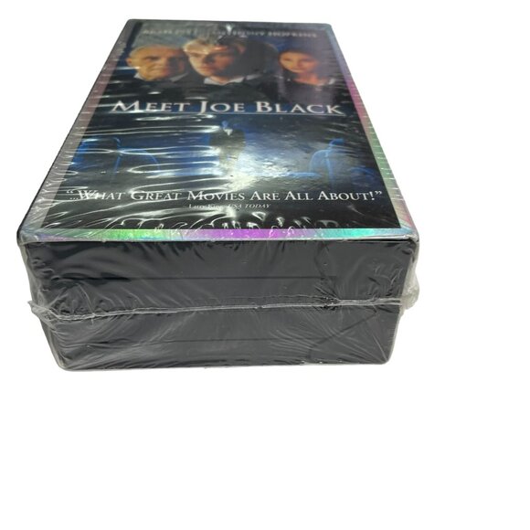 Meet Joe Black Romance VHS Special Edition 1998 PG 13 u Brad Pitt Anthony Hopkin - Picture 8 of 8